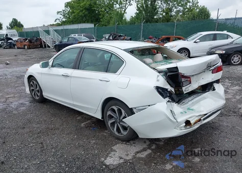 2016 Honda Accord Ex z USA, uszkodzony, nr VIN 1HGCR2F79GA205714